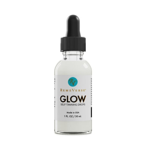 Glow self tanning drops