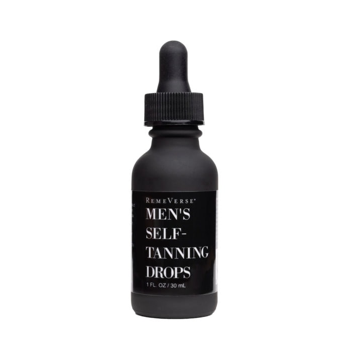 Men's self tanning drops
