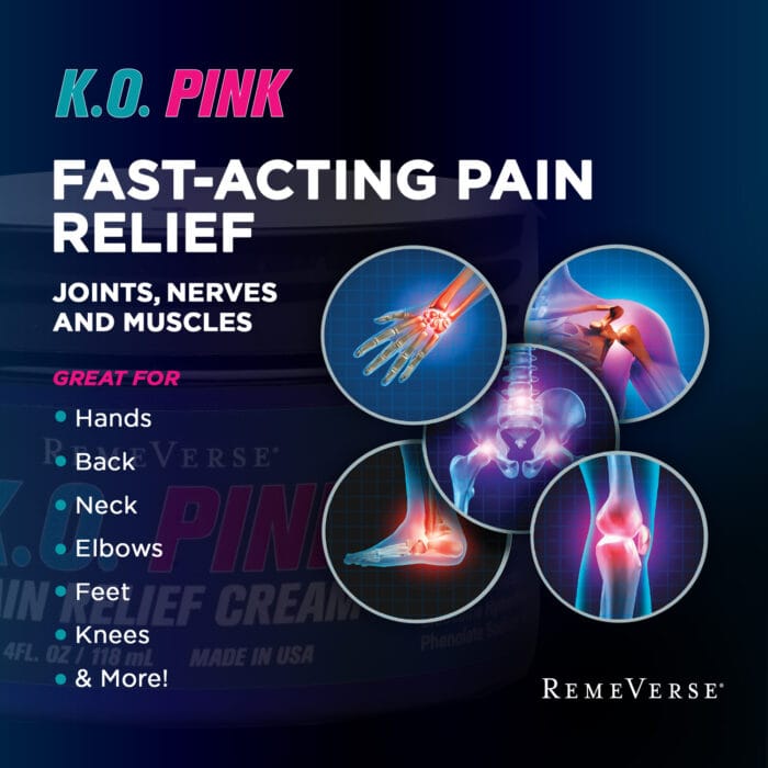 K.O. Pink Pain Relief Cream - Image 4